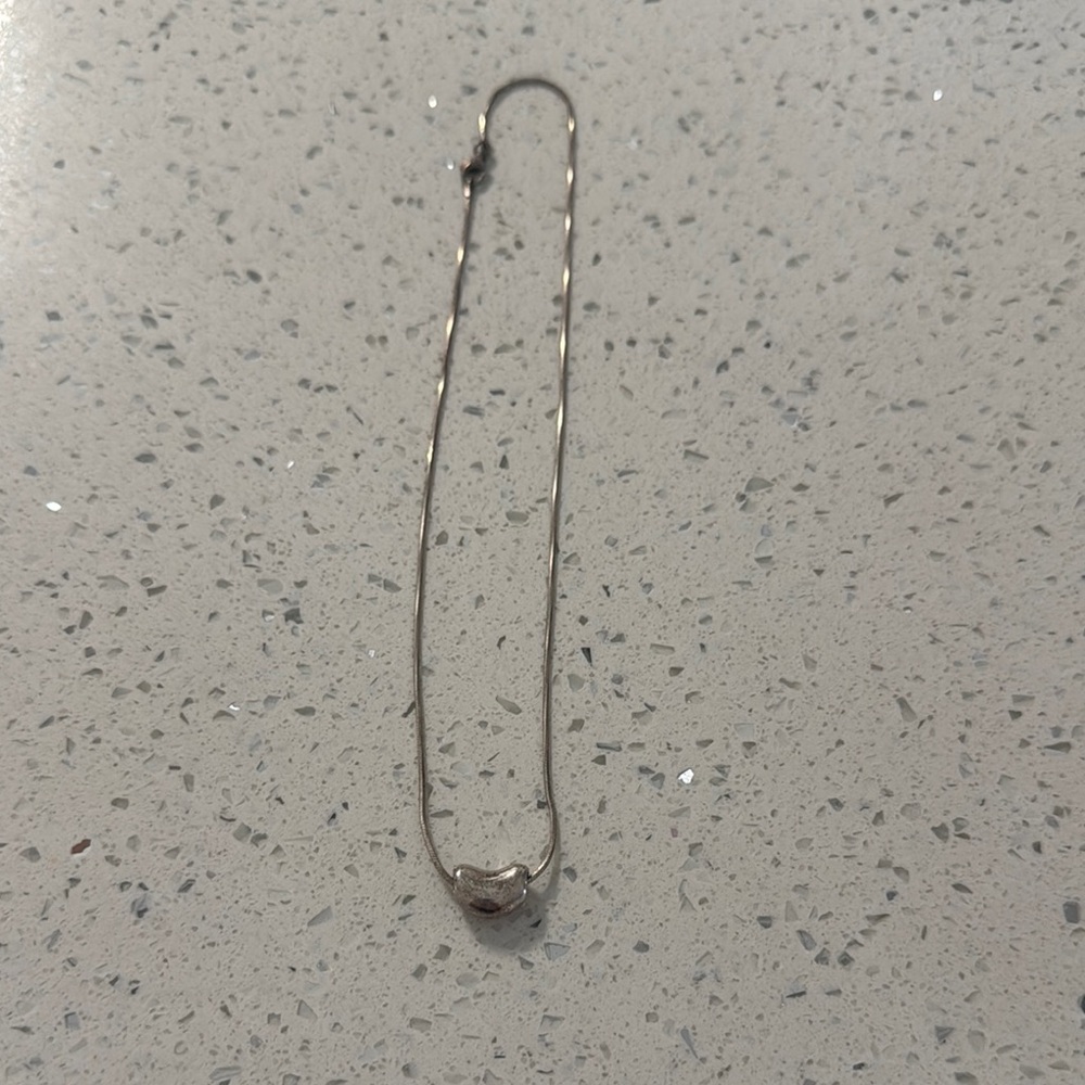 Tiffany & Co. Silver Minimalist Necklace